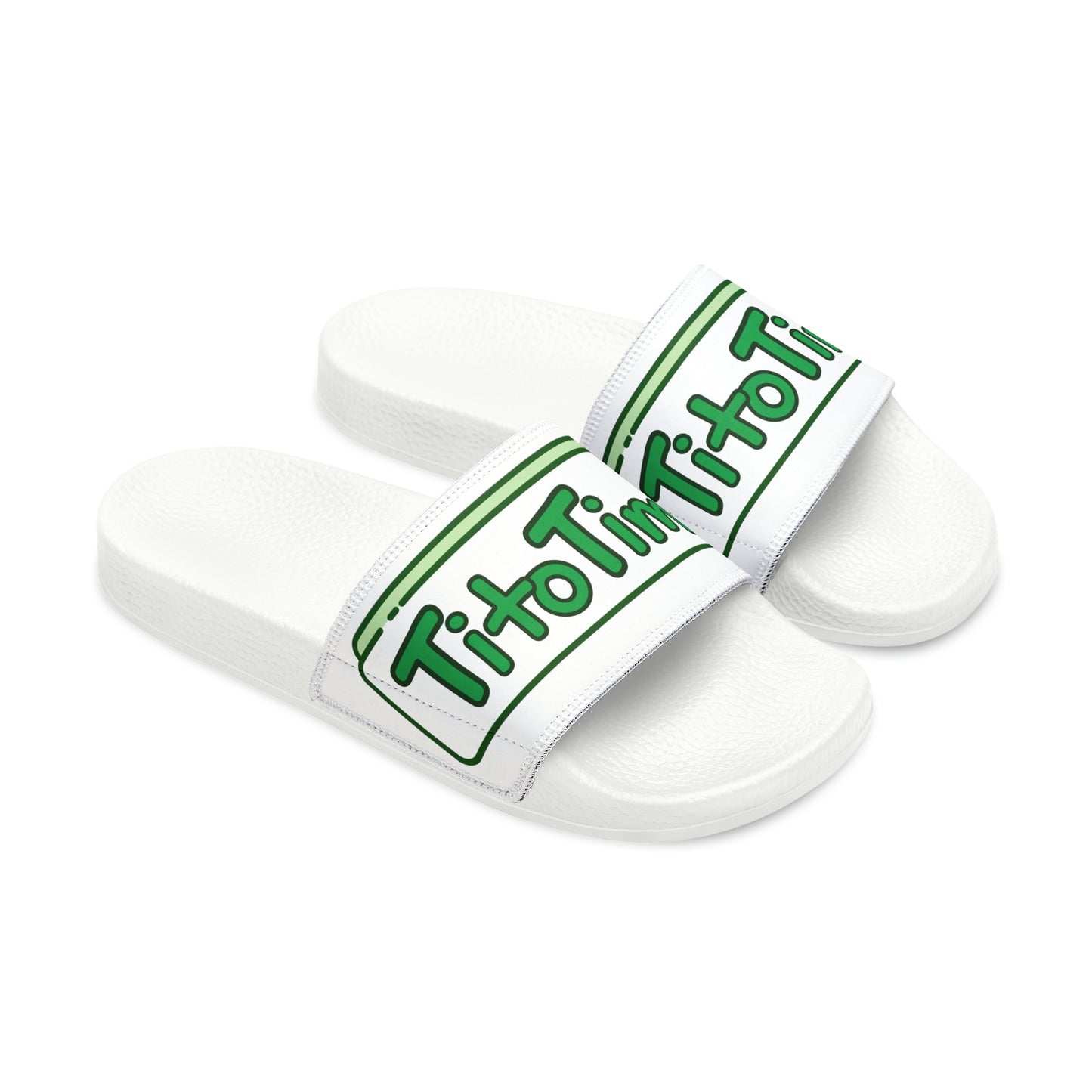 Youth PU Slide Sandals