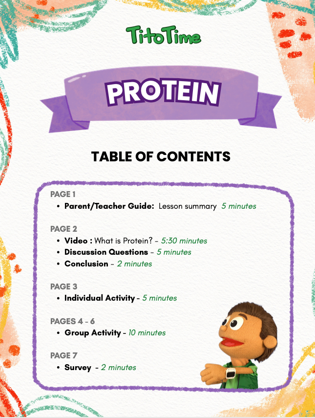 Proteins – English Lesson