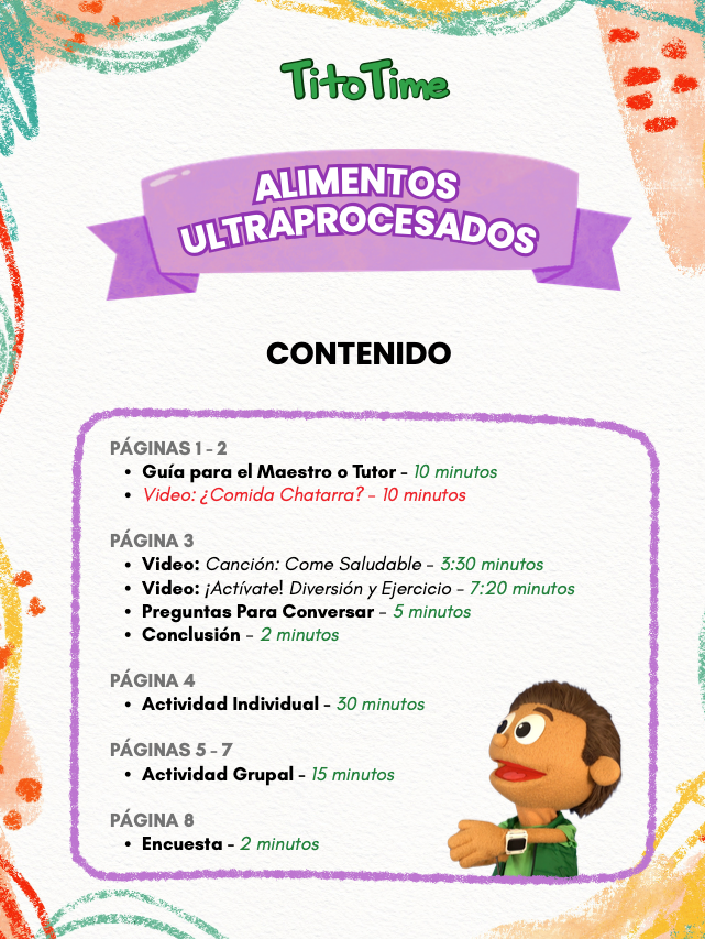 Alimentos Ultraprocesados - Lección en Español