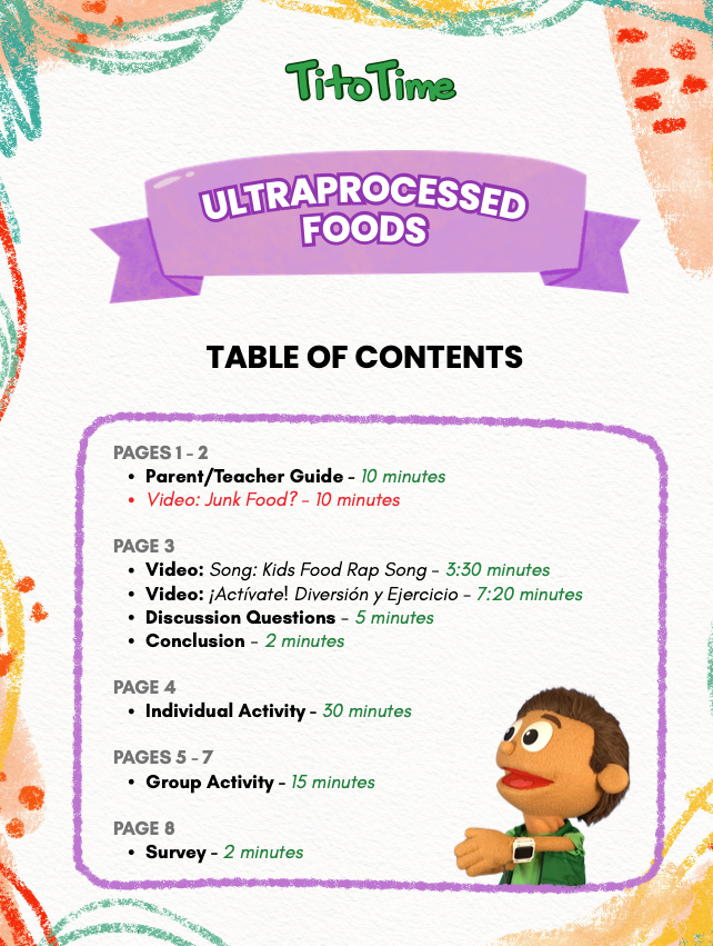 Ultra-Processed Foods – English Lesson