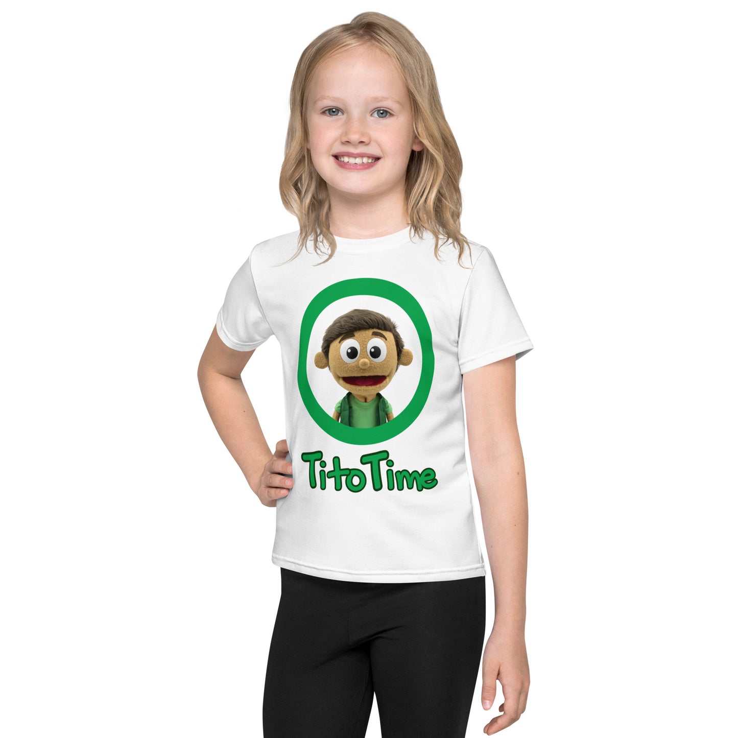 Kids crew neck t-shirt