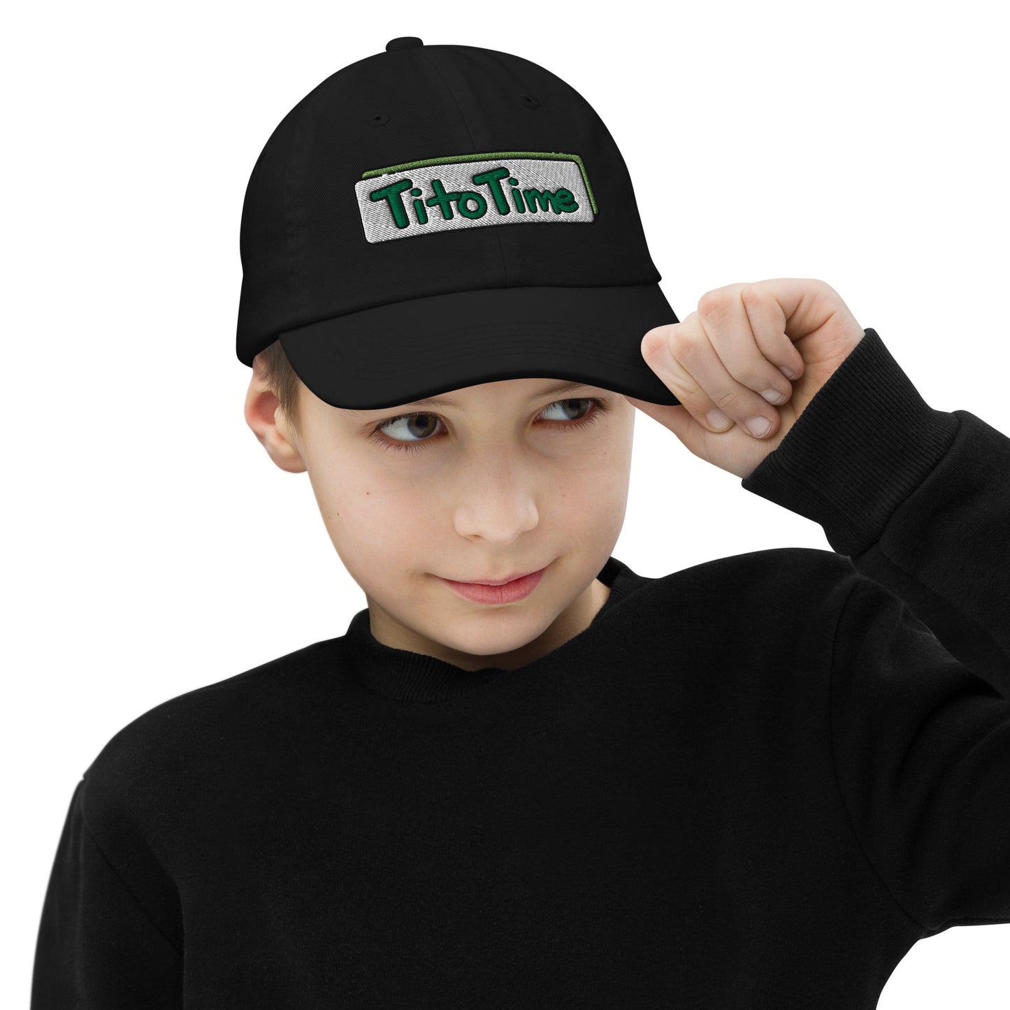 Youth baseball cap