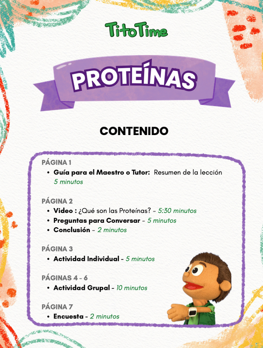 Proteínas - Lección en Español
