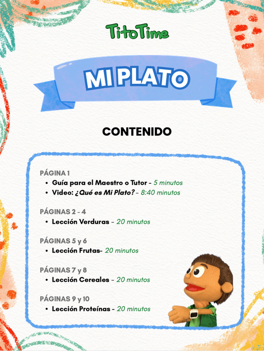 Mi Plato - Lección en Español