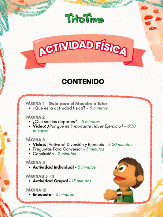 Actividad Física - Lección en Español